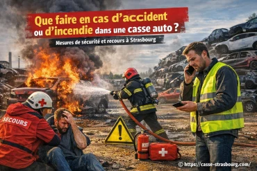 Accident ou incendie dans une casse auto à Strasbourg : que faire ?