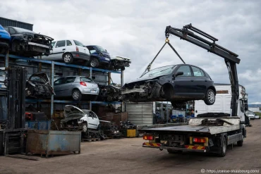 Casse auto Bas-Rhin 67 : centres VHU, pièces et enlèvement d’épave